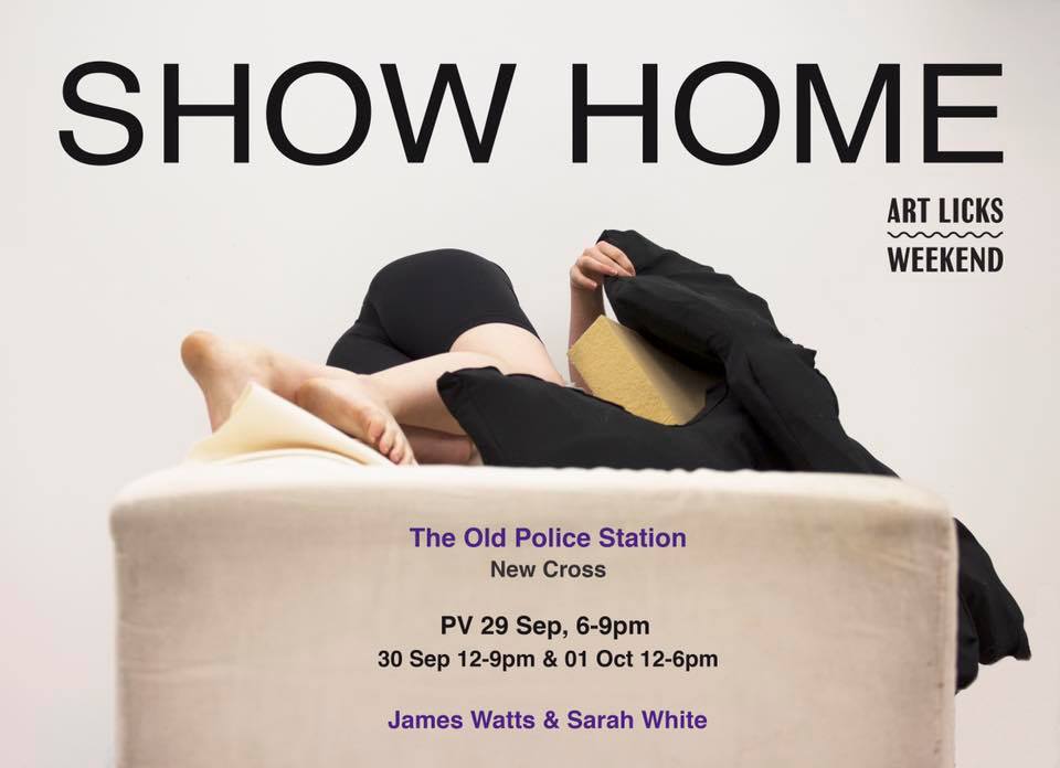 This weekend at OPS | Sarah White &amp; James Watts present SHOW HOME. Nominated for the #Artquest Work Week Prize / ow.ly/hmEE30fsHev