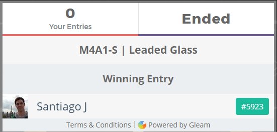 csgorain_us's tweet image. End of giveaway! 
goo.gl/hJuESq