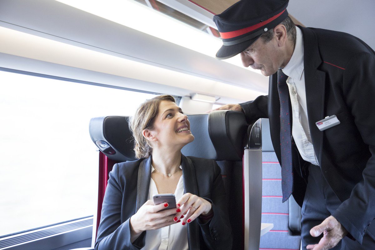 GroupeSNCF's tweet photo. [CP] Business première: Une nouvelle offre premium proposée aux clients professionnels sur TGV #inOUI: https://t.co/Cct1FgZuOe

#SNCF https://t.co/P9SOyTLFtv
