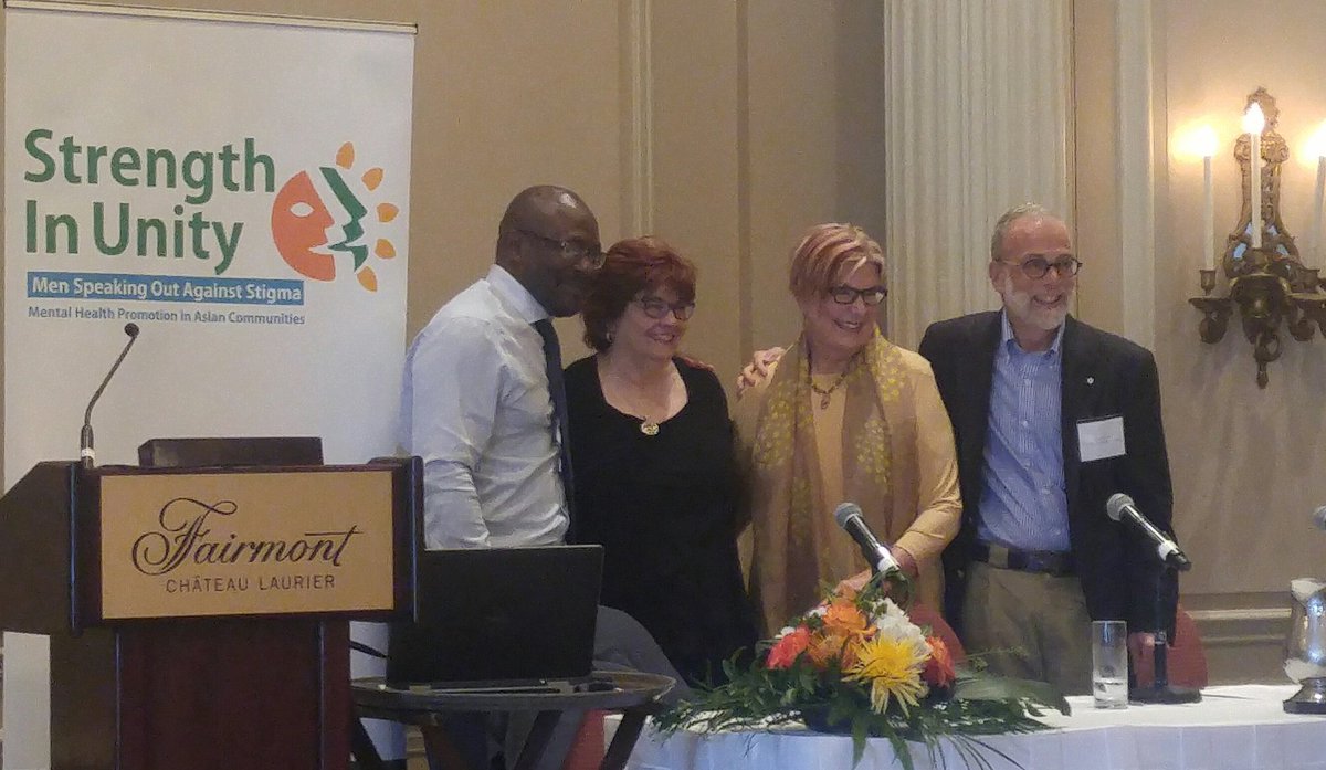 StrengthUnity's tweet photo. Our opening plenary @MHCC_ @kwame_mckenzie @lurieste https://t.co/3yGvPkeh1u