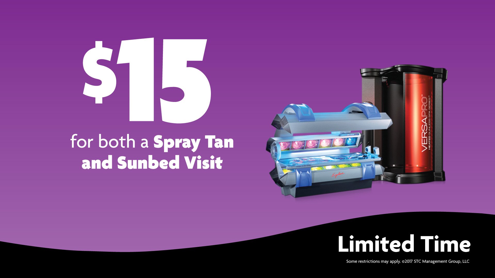 Sun Tan City on Twitter "Get Double Dipped for only 15! This includes Any Sunbed, Plus Spray