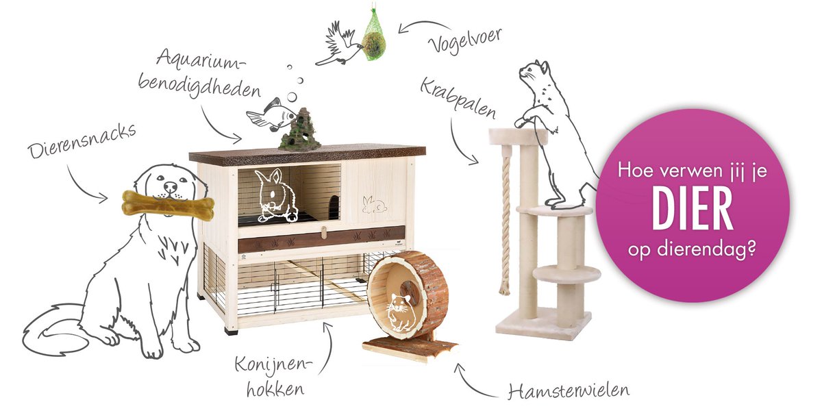 4 oktober is het #dierendag Bij beslist.nl vind je alles voor je dier!
