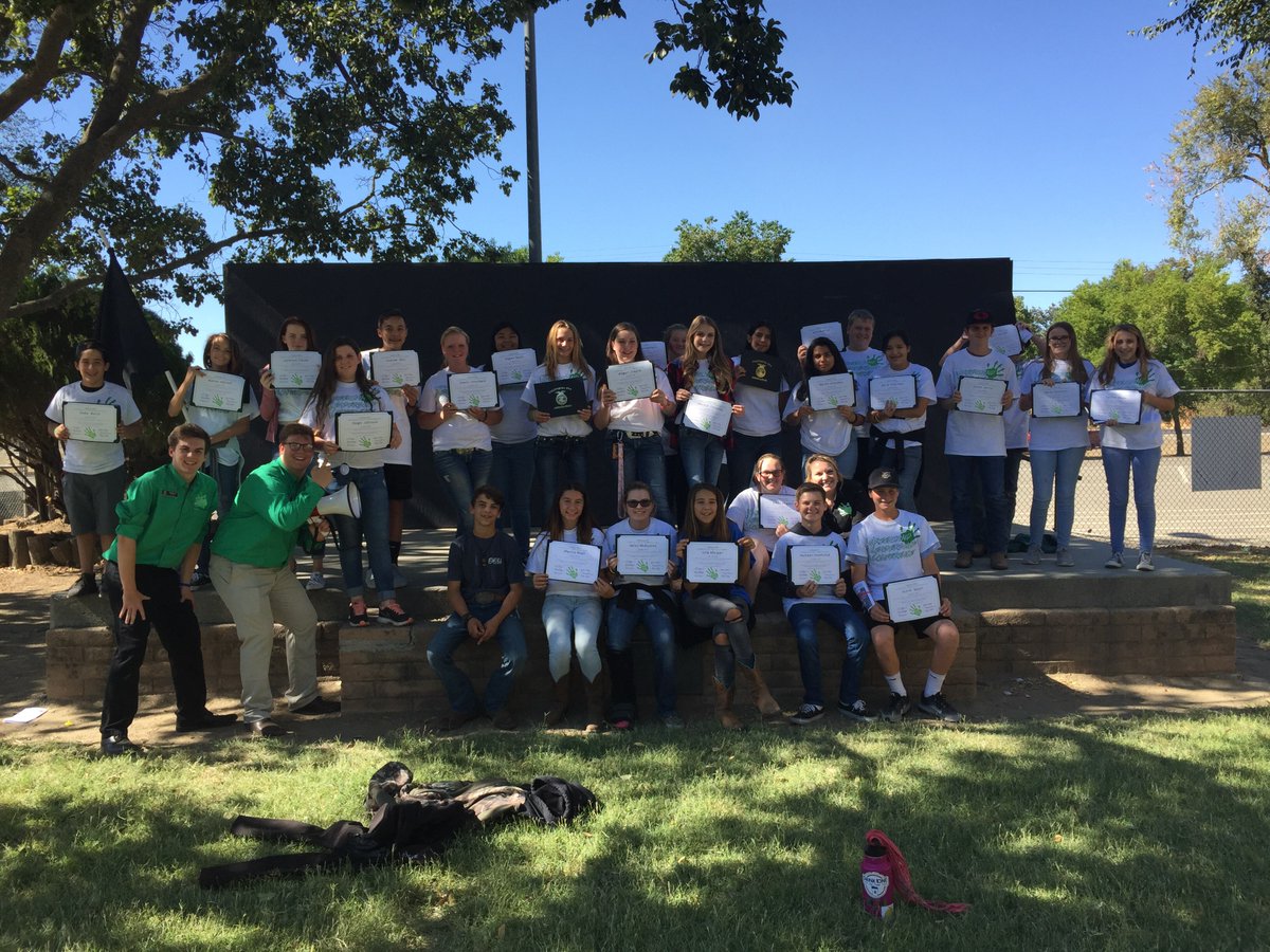 Yesterday, first time ag students spent their day at the Greenhand Leadership Conference, where they learned how to get more involved in FFA