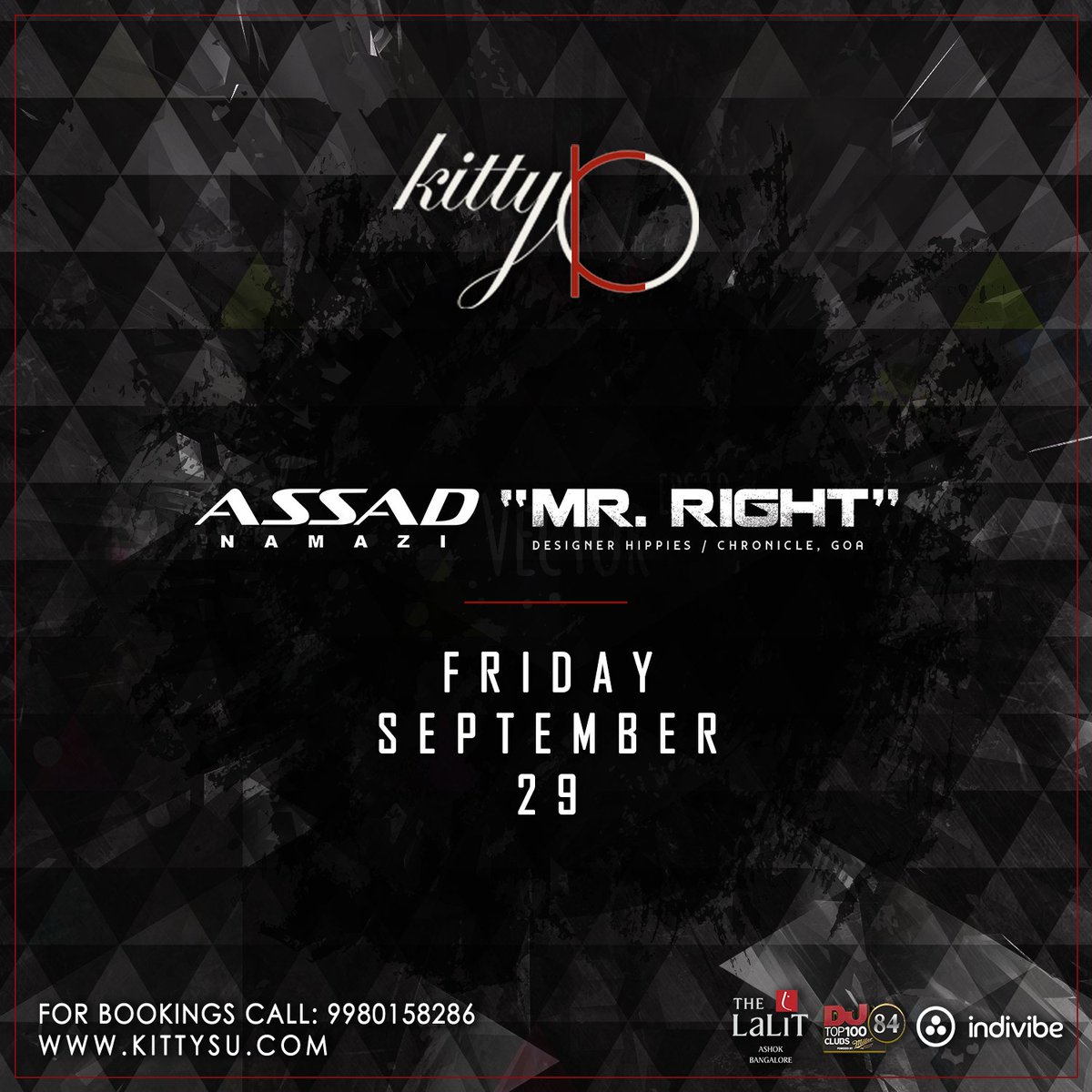 After a MENTAL one last week, we're back at <a href="/KittyKoIndia/">Kitty Ko</a> this Friday for some #House &amp; #Techno on the Terrace with

#Namazi x <a href="/MrRightMusic/">"Mr Right"</a>