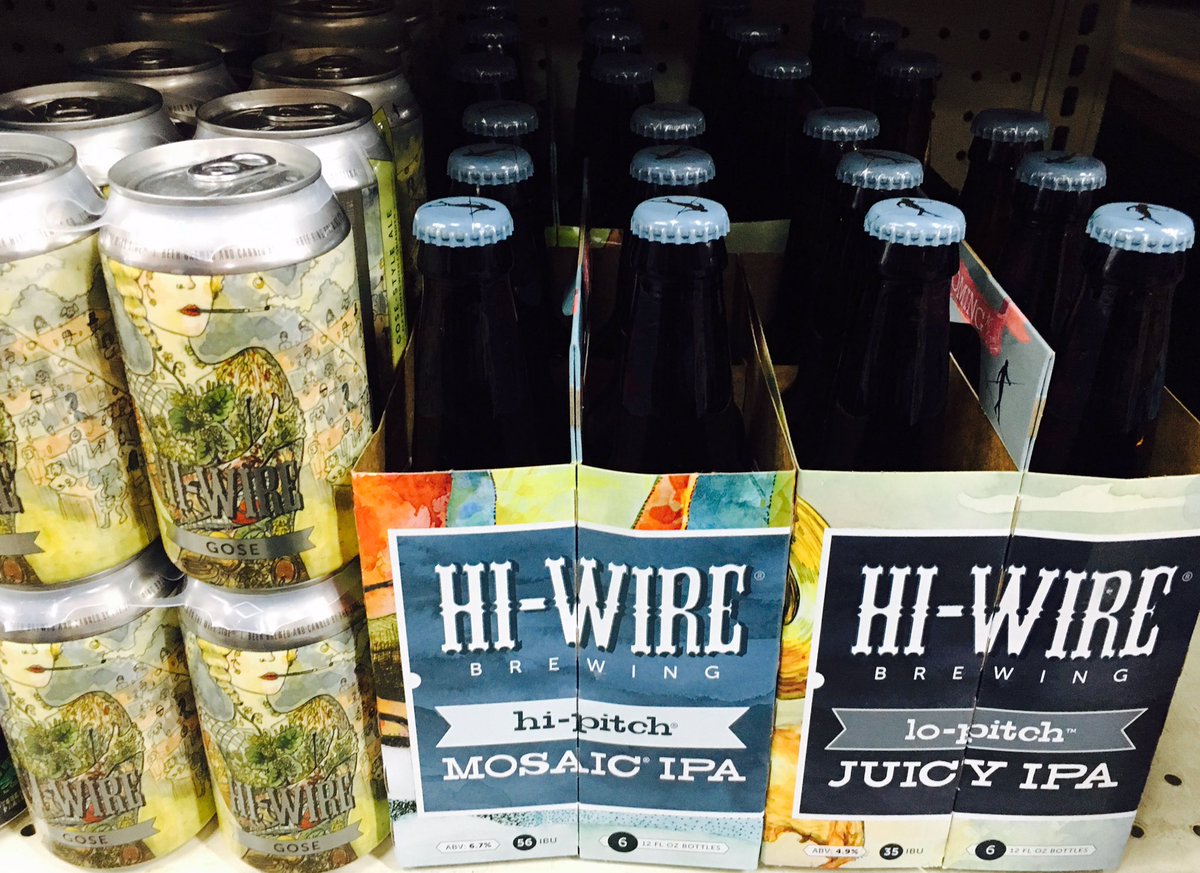 craft_beer_Ash's tweet photo. @SweetwaterPkgSt in @cityofduluthga has @HiWireBrewing #lopitch & #hipitch #IPA & #aerialist #gose 🍺Get you some! #cheers #drinkcraftbeer https://t.co/h1kgJpTBlM