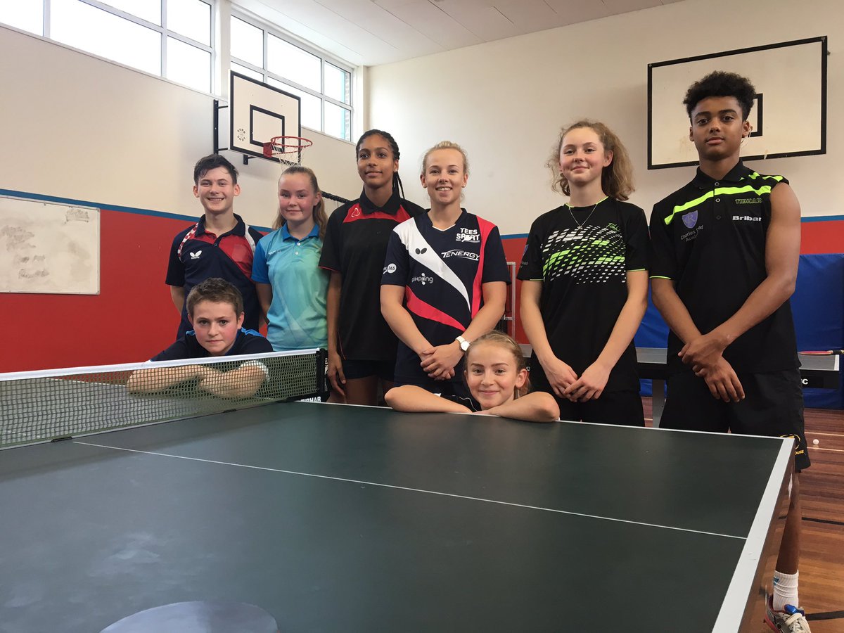 SportatCRA's tweet photo. 🏓 | Great to have @Hicksy91 in the academy today to work with the performance centre Scholars @DRETsport @GCollege_TTA #CRASport https://t.co/xSNCsyBZ3L