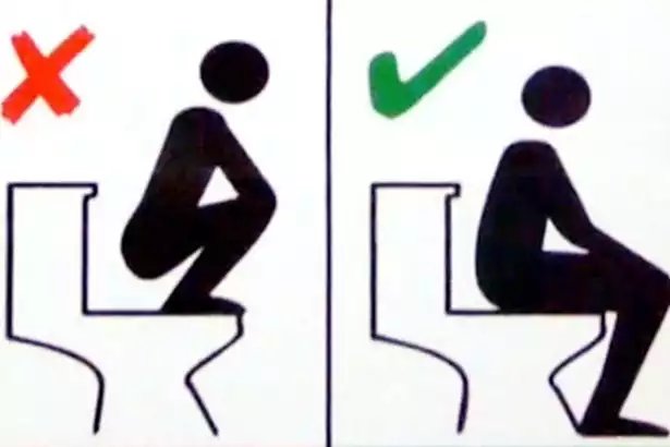badg_er's tweet photo. Why are we so obsessed with how people choose to use the restroom? It's actually healthier to #copasquat. https://t.co/31OAeVSfzc