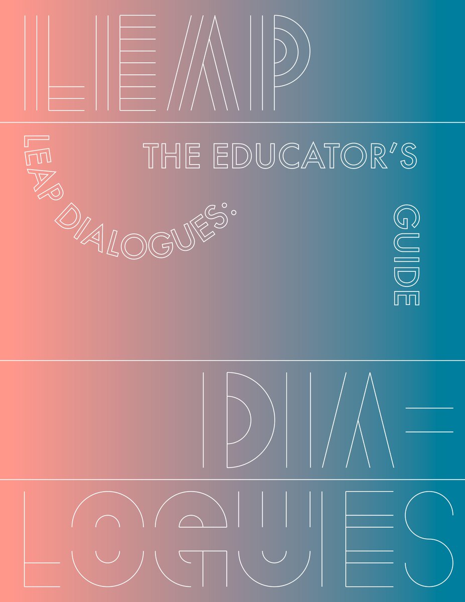 parsonsdesign's tweet photo. Download @SDSParsons faculty @MarianaAmatullo & @andrewshea's new Educators Guide for award-winning #LEAPdialogues 👉 https://t.co/JZ0M5QyoJ0 https://t.co/Mvn8ZPQlbC