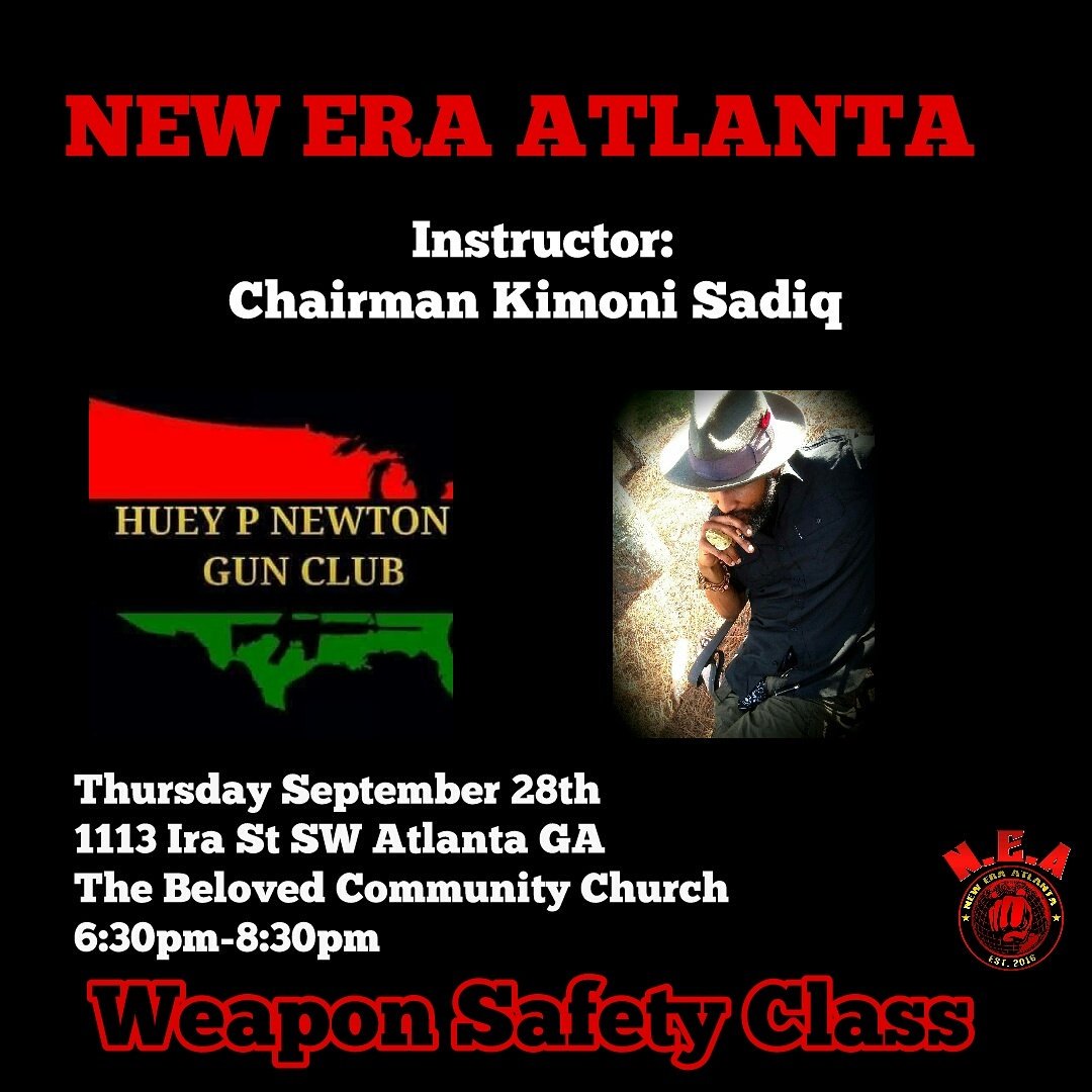 NewEra_Atlanta's tweet photo. No firearms outside the licensed instructors are permitted and no live ammunition permitted at the training.
#NEA #HPNGCATL https://t.co/BMogJzWcoB