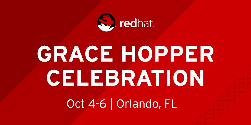 RedHatJobs's tweet image. #GHC17 is next week, and we’re excited to meet lots of talented #womenintech! Learn more about #LifeatRedHat: red.ht/2jzL90L @GHC