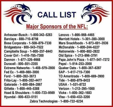 MyTracea's tweet photo. #NFLBoycott #WhereAreWeWednesday #wheredotheystand https://t.co/kTzirnMNbe