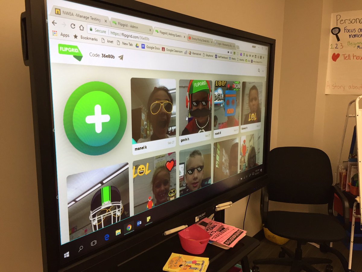 LindseyMerrbach's tweet photo. Introduced Flipgrid to ask questions! @MahaffeyKISD #langmattersKISD https://t.co/fUOfHZhQnn