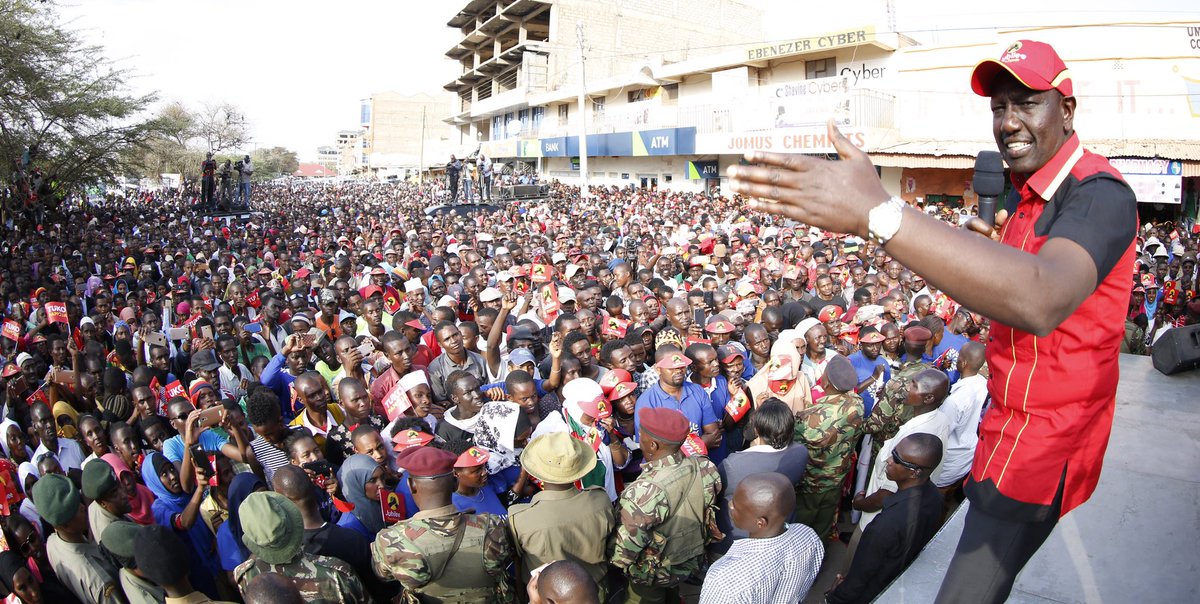 WilliamsRuto's tweet photo. Kenyans are eager to express their democratic right on 26 October and forge ahead with nation building. https://t.co/EnCm9hYc6z