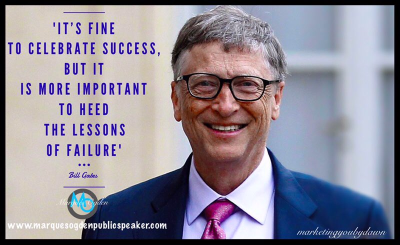 OgdenElite's tweet photo. Assuming one of the most powerful men in the world thinks you can learn from failure,possibly we should consider looking at it differently https://t.co/YZSM75z5Cb