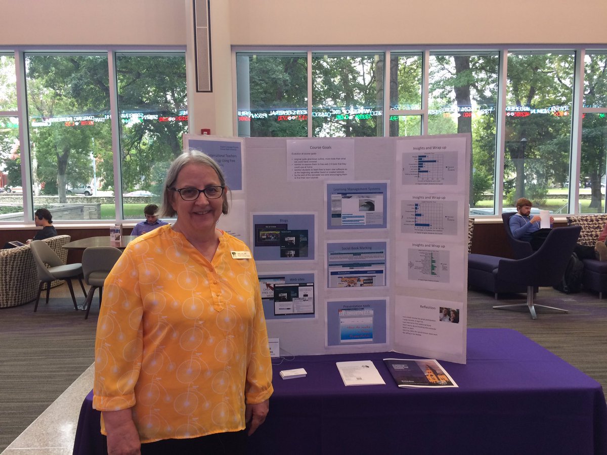 kstatetlc's tweet photo. Poster Session, International Symposium on Innovative Teaching and Learning. @kstate_ctl #kstate #kstateTLC https://t.co/KC78fHGuIG