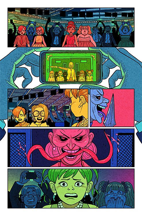 First 4 pages of Immortal Iron Fists issue #5! Colors by @shellychen1991, and story by @kaareandrews. Now available at Comixology! 