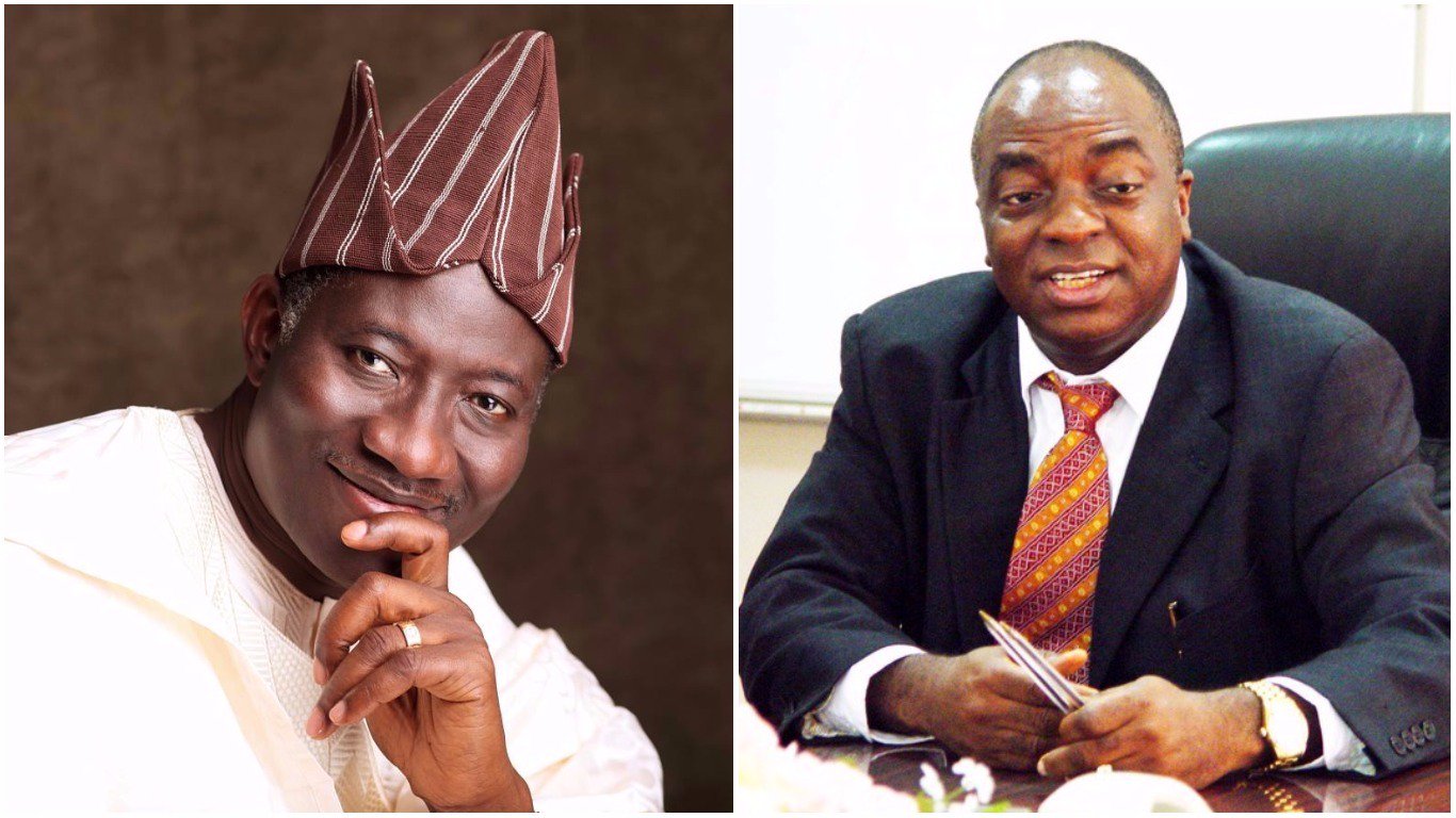 Former President Goodluck Jonathan wishes Bishop David Oyedepo a happy birthday (photos) 
 