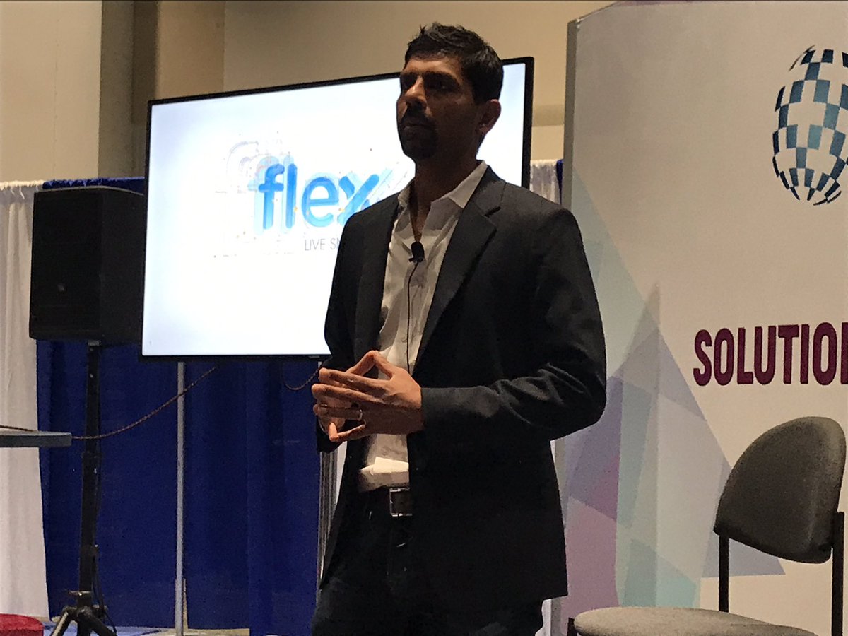 Flexintl's tweet image. HCPs need a scalable medical-grade #IoT platform to support digital health solutions, Kal Patel @Flexintl #MedTechConference