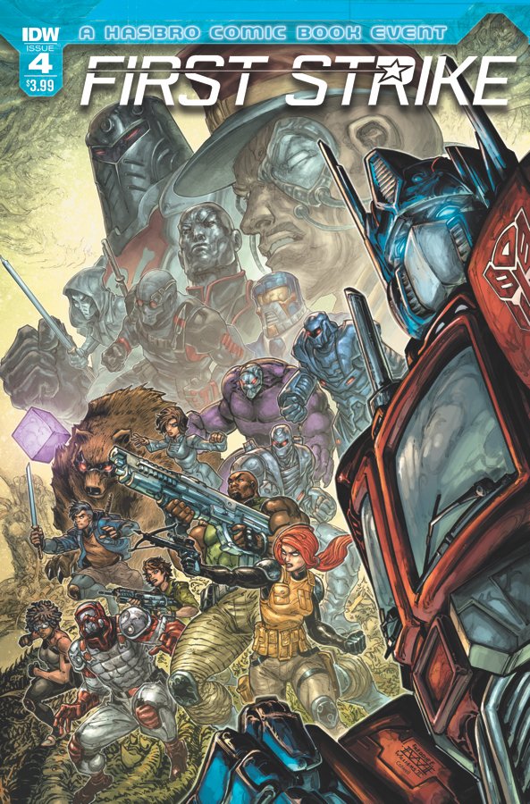 Triple threat week! The final issue of REVOLUTIONARIES (but don't miss First Strike: Optimus Prime and FS: Transformers for more of 'em)!