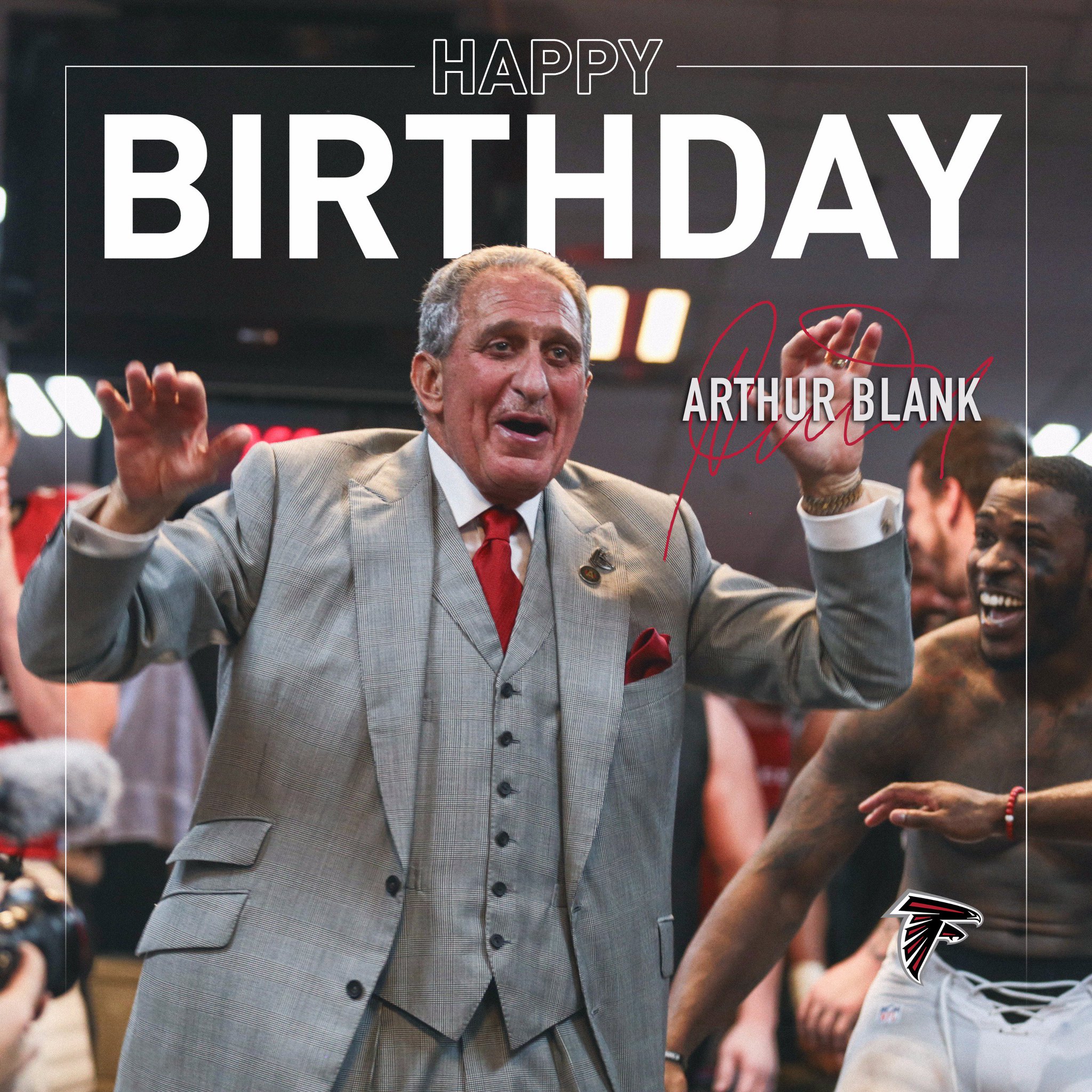 Happy birthday to our owner Arthur Blank!

Thank you for everything you do for our organization! 