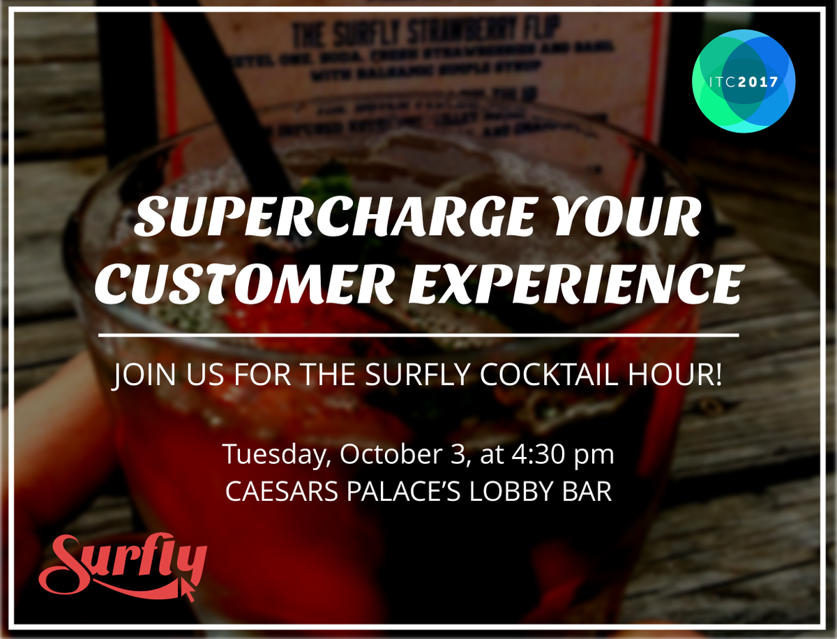 Dustin_Surfly's tweet photo. Are you attending #Insuretechconnect on Oct 3rd and Oct 4th?
Join me and my team at #CaesarsPalace Lobby Bar for a #Surfly cocktail https://t.co/6EK7mxxUra