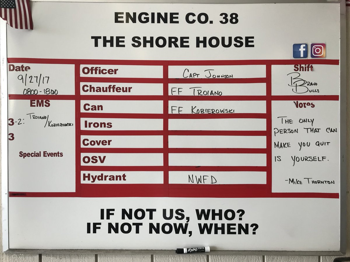 TheShoreHouse38's tweet photo. The B Platoon’s quote of the day: https://t.co/n0q6cTCeCg