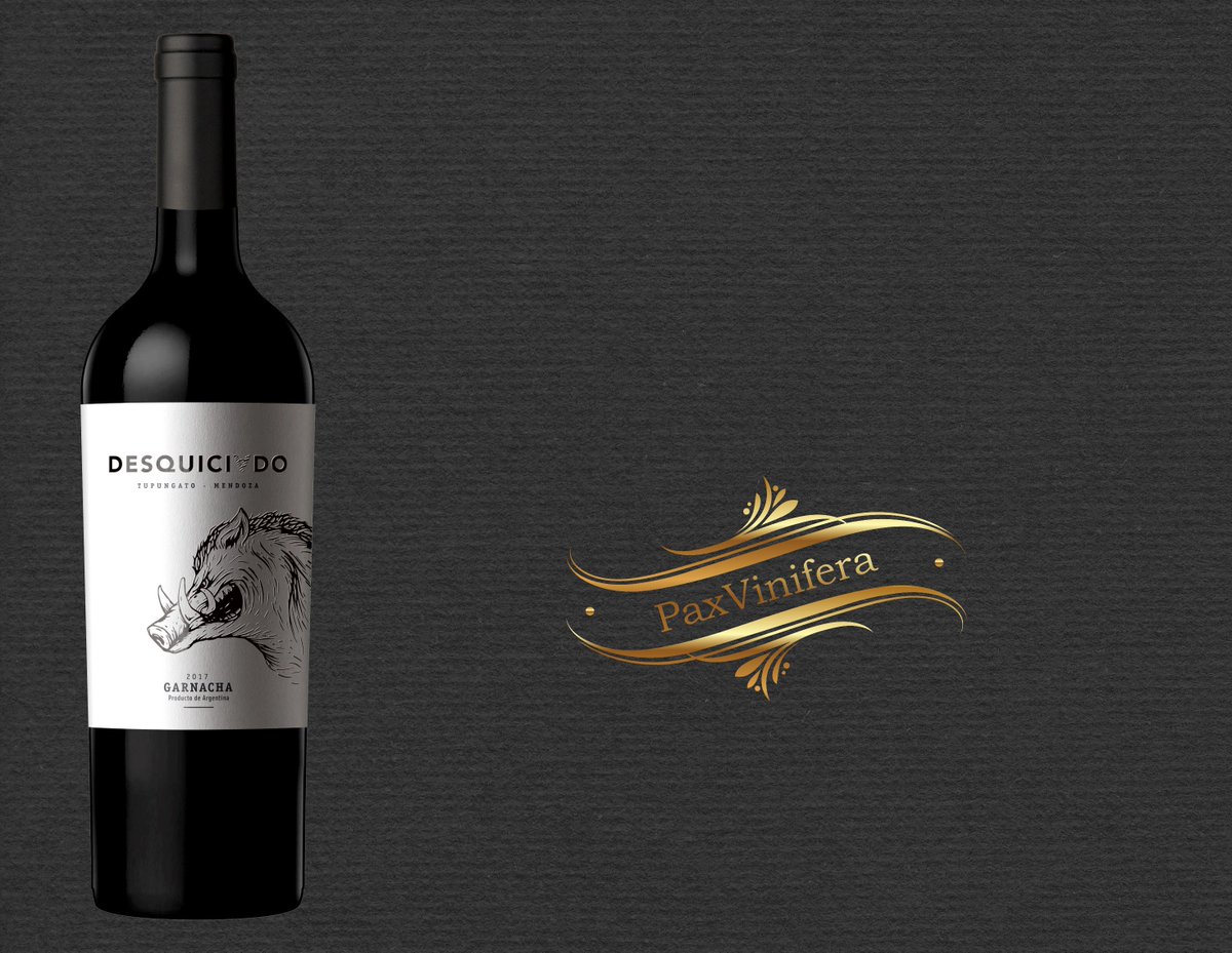 Desquiciado Garnacha 2017. Nos gustó. Catado a ciegas. PaxVinifera.com