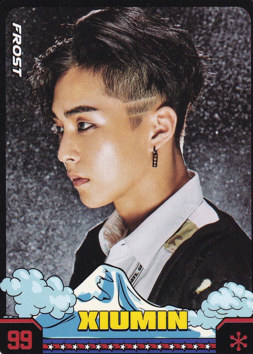 Kim Minseok Scan Exo Goods Power Matching Card Game Pack Xiumin Cr Chen Necessary