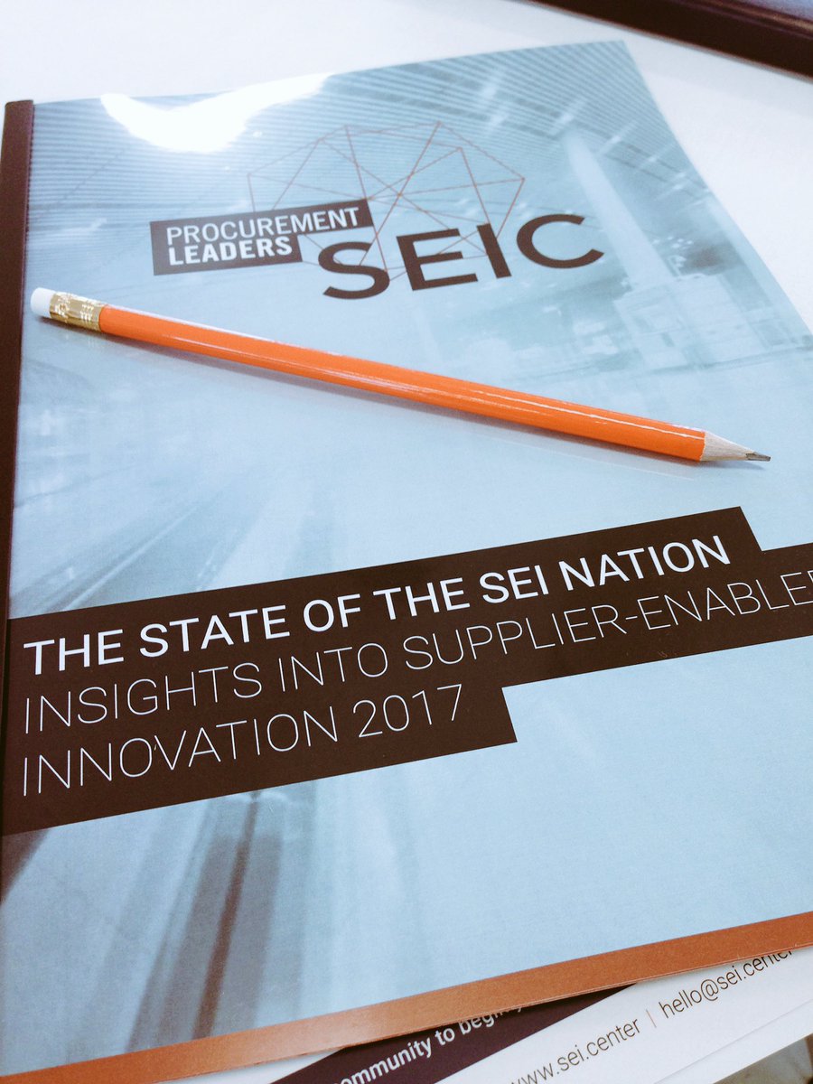 nbasuthakur's tweet photo. Procurement is perfectly positioned to drive external innovation into an organisation #helloseic @imperialcollege @ProcurementMag https://t.co/4t09dVZw53