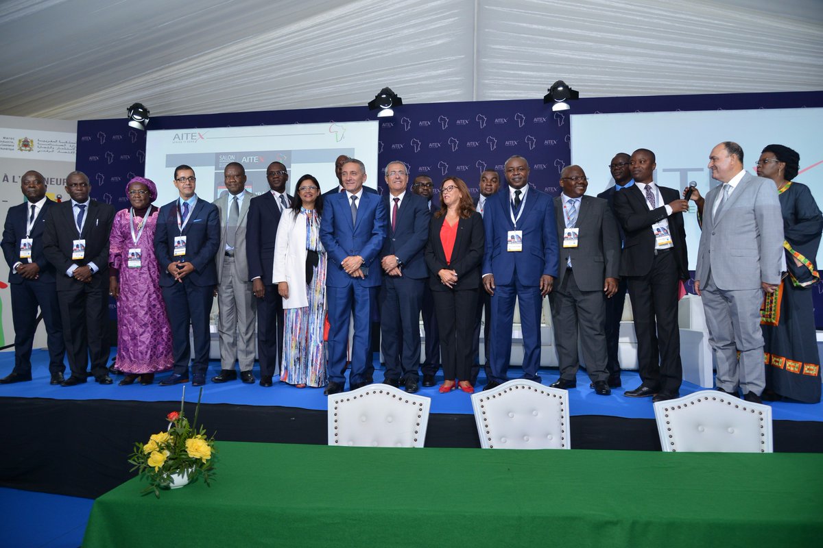 MyHafidElalamy's tweet photo. Inauguration de la 2e édition de #AfricaITEXPO 2017 à Casablanca sous le thème de l’innovation numérique au service des organisations #APEBI https://t.co/mSxAkEmK2a