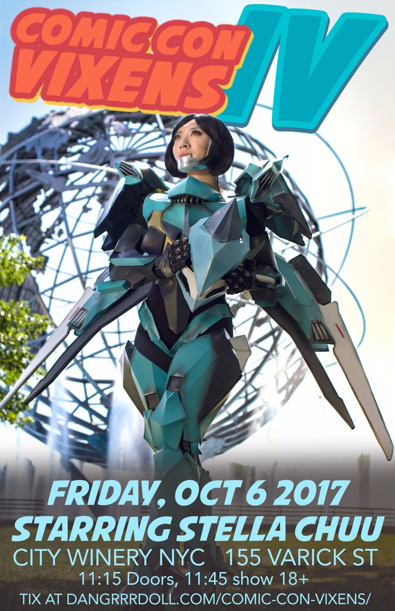 comicconvixens's tweet photo. We are in the home stretch! Just a week and a half until our NYC show! Get your tix now at https://t.co/QmZa5MSLI3 https://t.co/jr1PbWSSH2