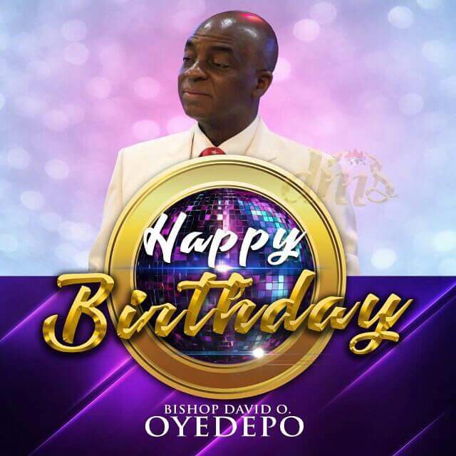 Happy Birthday to Dr David Oyedepo.... I Celebrate you Sir.... Knowing you has being a blessing 