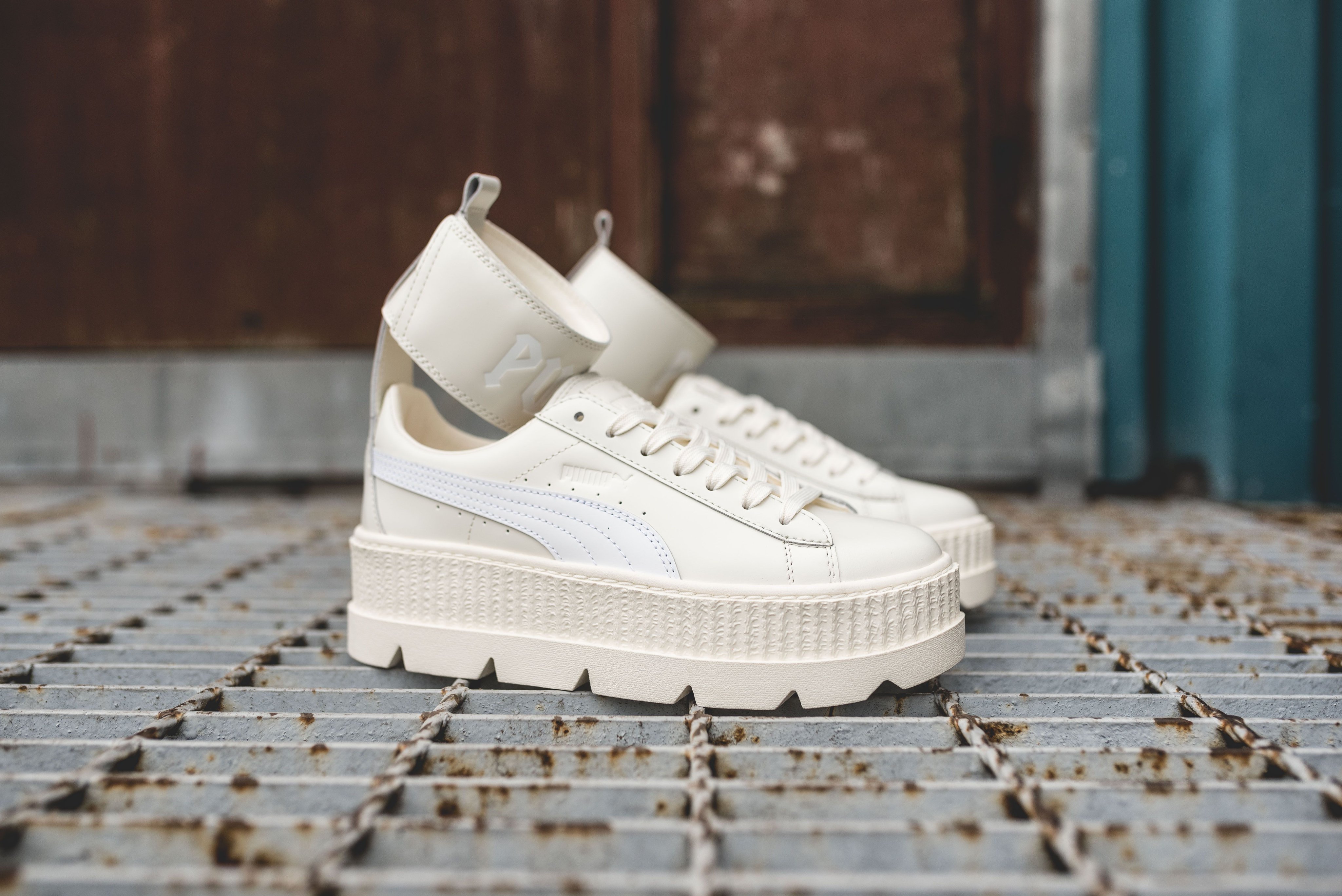 Puma women's fenty deals x ankle strap sneakers