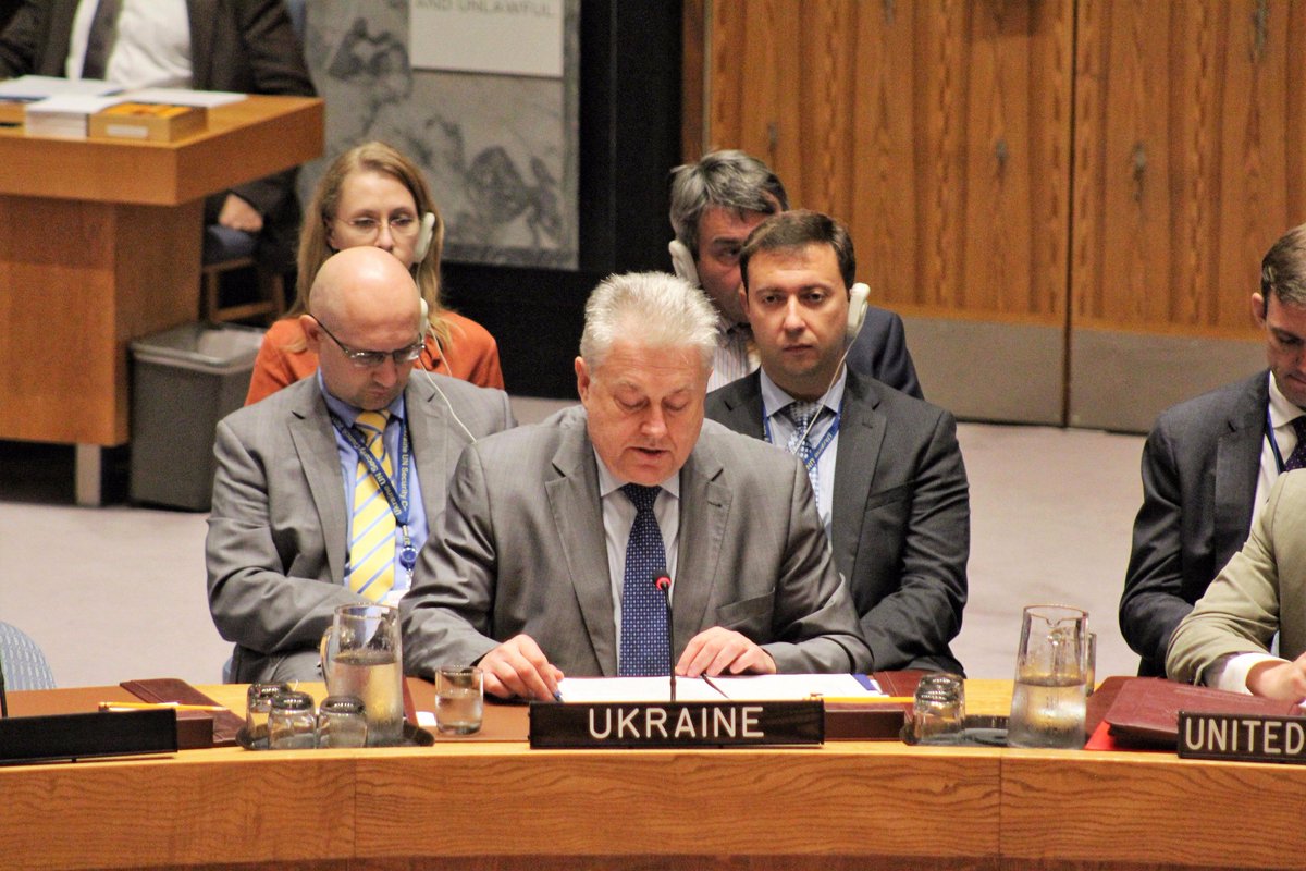 Read full remarks delivered by Ambassador <a href="/YelchenkoUN/">Volodymyr Yelchenko</a> at a #UNSC meeting on threats to #AviationSecurity ➡️ ukraineun.org/en/press-cente… #MH17