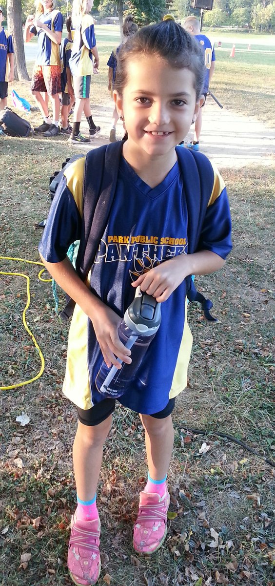 So proud of my little runner! 13th place!!! #crosscountry