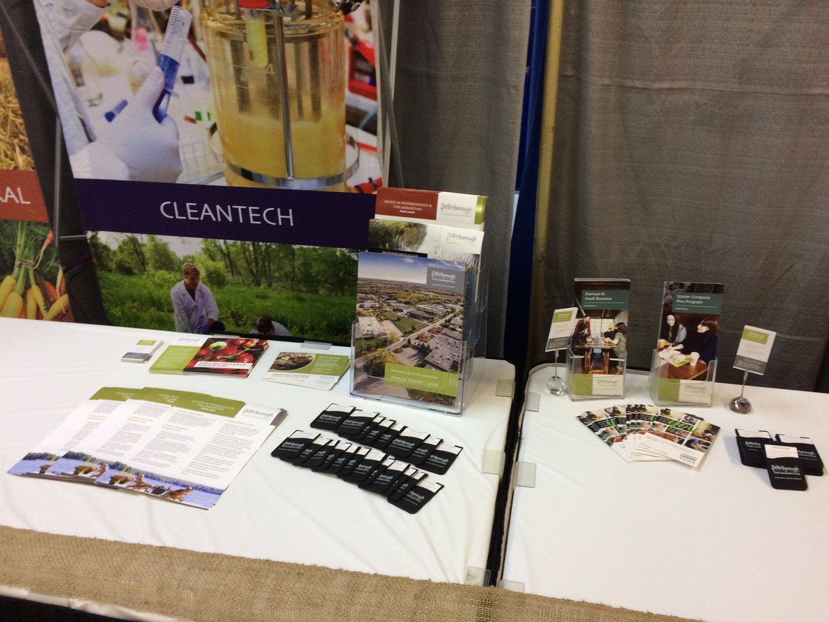 We're all set up at the #lovelocalptbo expo in our "Start &amp; Grow" zone. Come by and chat about how we can help you start &amp; grow today!