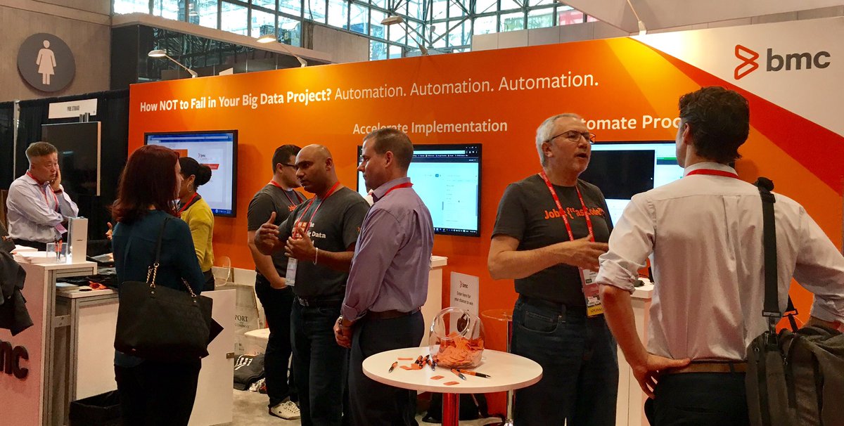 AlonLebenthal's tweet photo. Live from booth 706 #StrataData #bigdata @ControlM_BMC #strataconf https://t.co/3BPpQ4IIGl