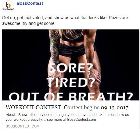 BossContest's tweet image. Contest to join #workout #exercise #contest #Motivation #givemoregetmore #entertainment #photography #cinematography