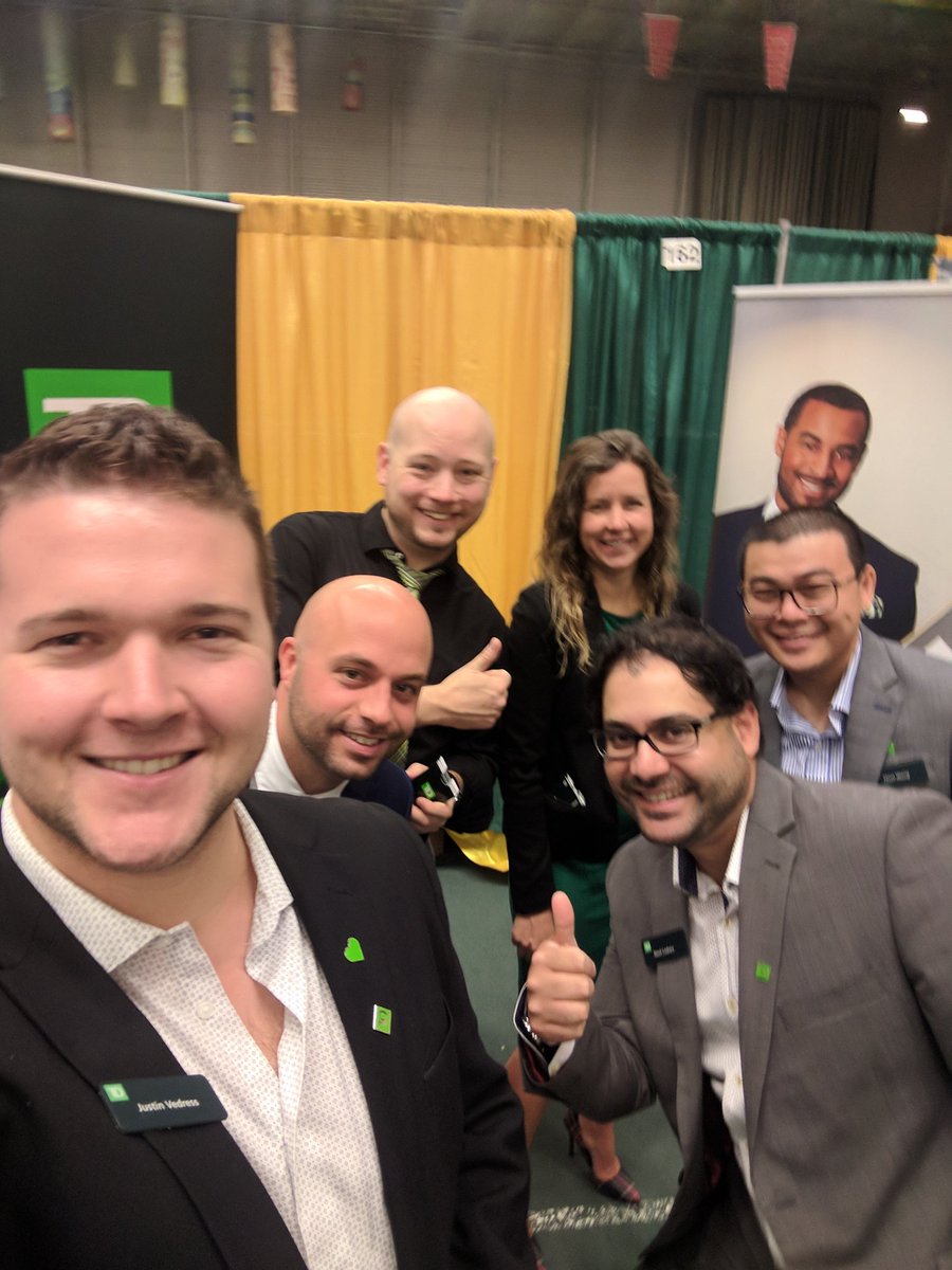 JustinVedress's tweet photo. Representing #OneTD  at the @ualbertaCC Career Fair! https://t.co/Y1oSn8PbKm