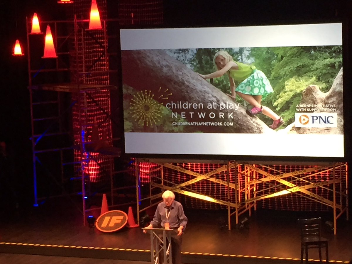 illwagon's tweet image. "A world without play is a depressing world." Listening to Dr. Peter Gray at @ideafestival thx @power_agency