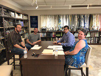 Window_Concepts's tweet image. Meeting with the staff