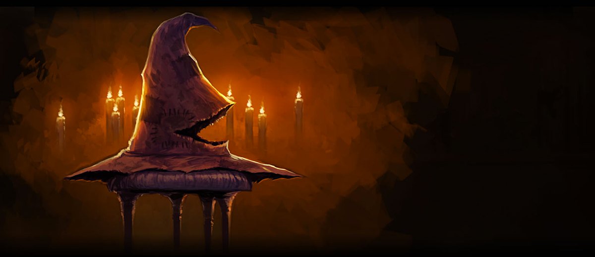 HWxSortinghat's tweet image. หมวกคัดสรร (The Sorting Hat) +