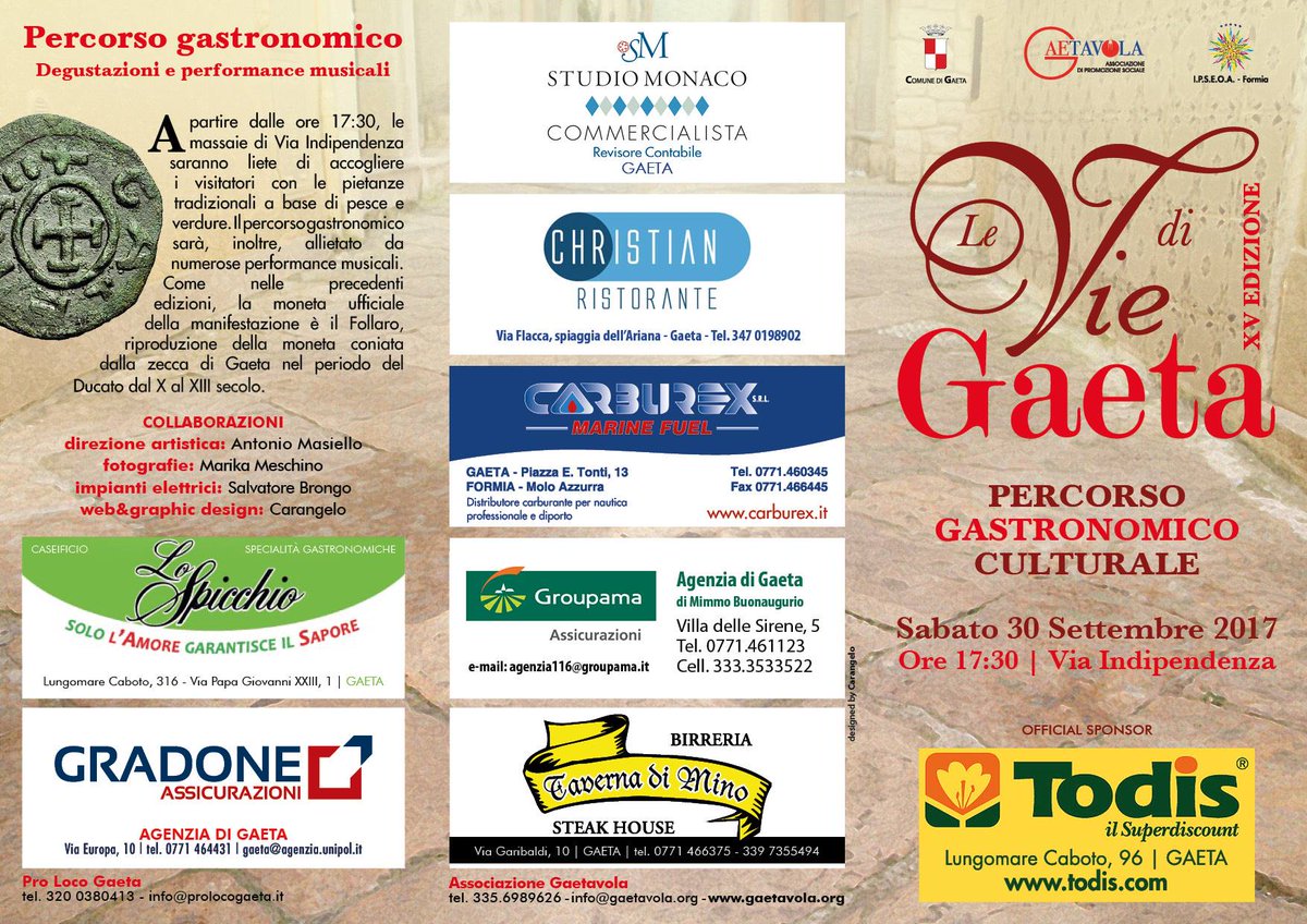 Nel #Lazio, a #Gaeta (LT), Le vie di Gaeta goo.gl/PdTrZU #eventi #tradizioni #italianfood #weekend #sagra #prodottitipici #proloco