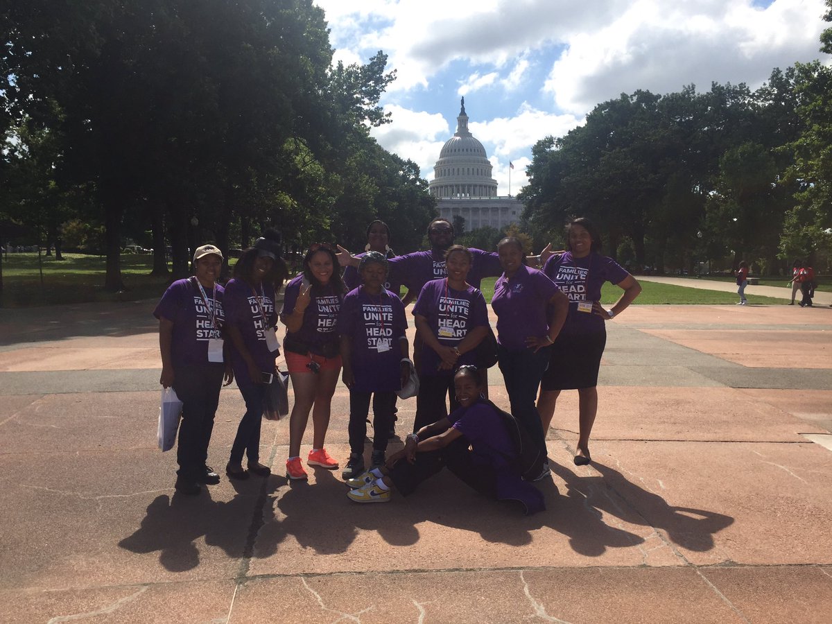 SupportEarlyEd's tweet photo. And they're off! Remember: keep your energy high and never forget that your #advocacy, your stories, and your voices matter! #FamiliesUnite https://t.co/ZEme1t4DJq