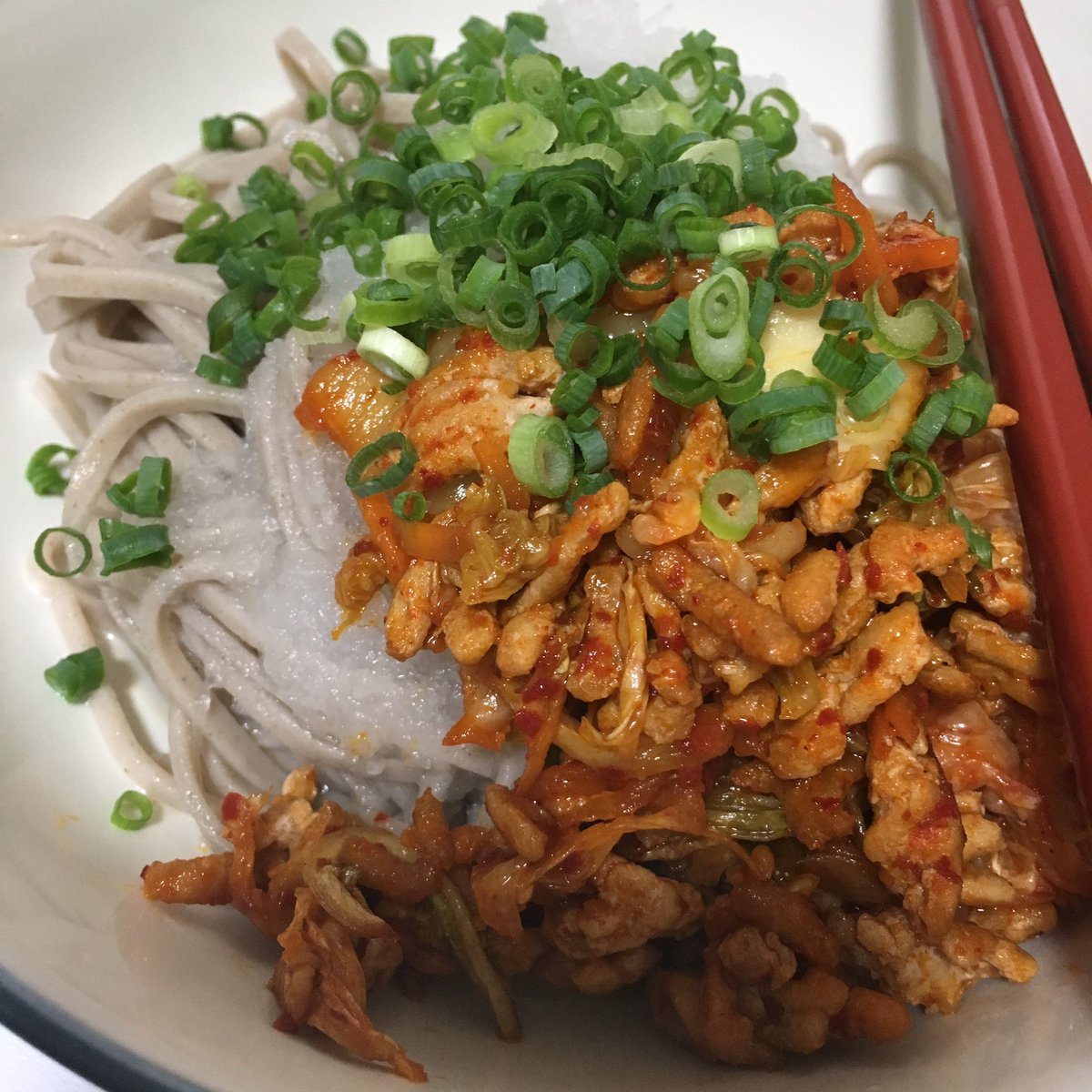 amry_m1's tweet photo. lunch : お��麦
dinner : 飲み会🍻

体幹 ３０×３ (捻り)
足上げ ３０×３ (両足 上下)
ヒップアップ ５０回 
フラフープ １２００回 (ノンストップ) https://t.co/qyGED5s8lj