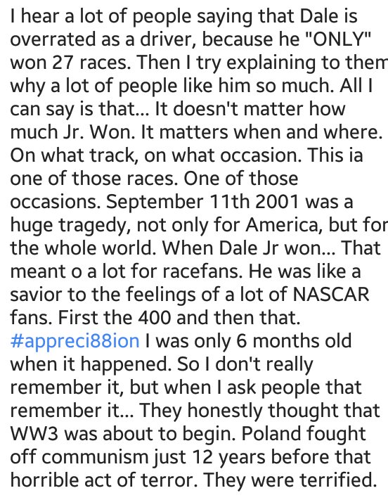 immaputdishere's tweet photo. @DaleJr @MonsterMile #appreci88ion #polishview #NASCAR https://t.co/rkg1O0KeKO