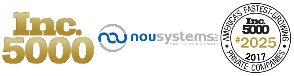 nouSystems's tweet photo. Did you know nou Systems, Inc. is on Inc. 5000's list as one of America's Fastest-Growing Private Companies? #inc5000 #employment #hiring https://t.co/DJOJw3ObVz