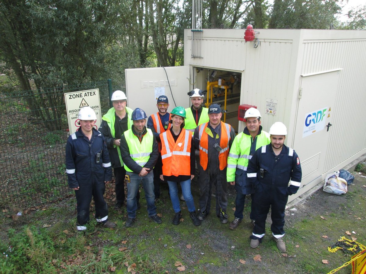La reprise de la maintenance des postes #Biomethane est une réalité!
Bravo aux équipes pour cette première!
#GRDFNO #MSG