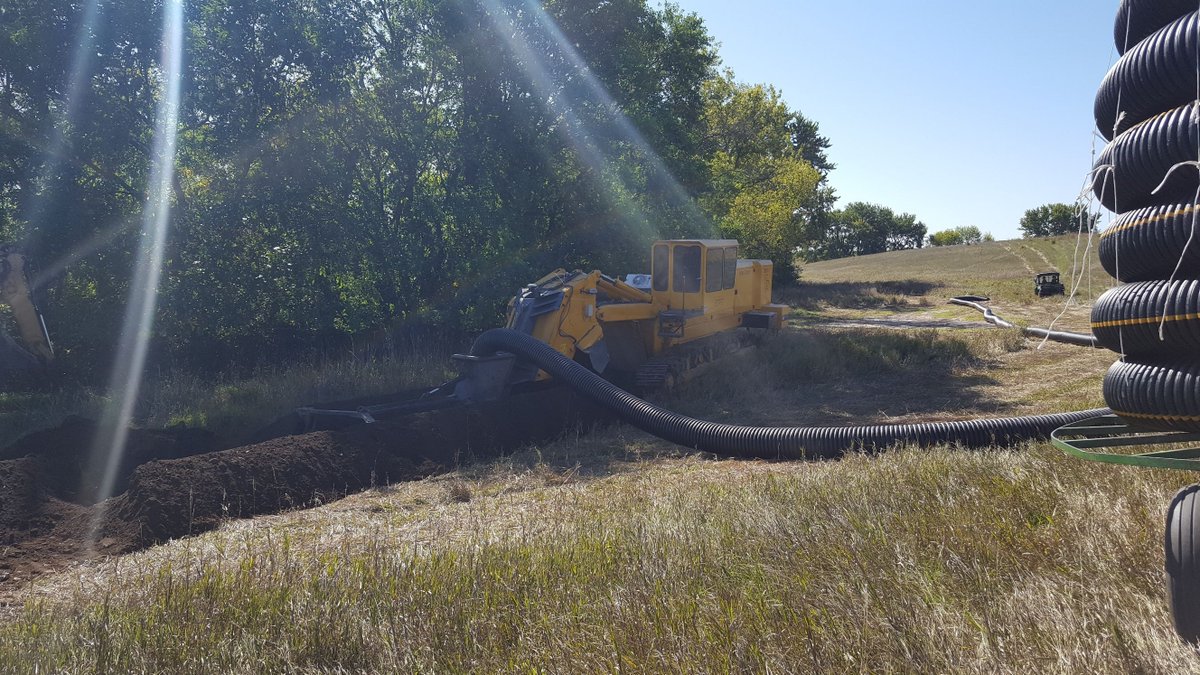 PrinscoInc's tweet photo. Last week we delivered more GOLDFLEX™, flexible dual-wall pipe, for a loyal customer in IA! #thefutureisflex https://t.co/1RSa3NcCoN