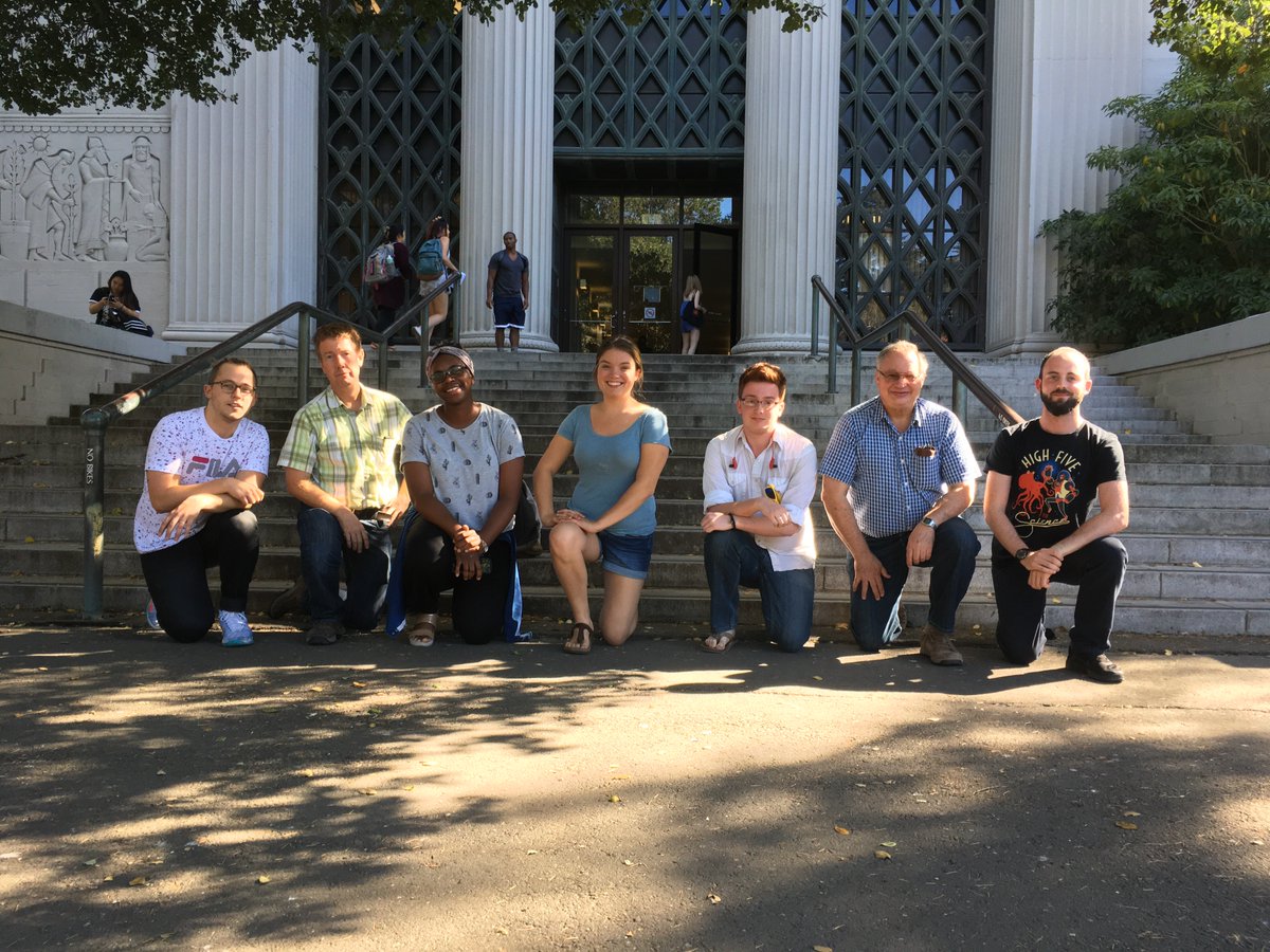 #ScientistsTakeAKnee Getz Lab <a href="/UCBerkeley/">UC Berkeley</a> <a href="/ESPM_Berkeley/">Berkeley Environmental Science, Policy & Mngmt</a> kneels in solidarity against racial injustice and police brutality toward African Americans